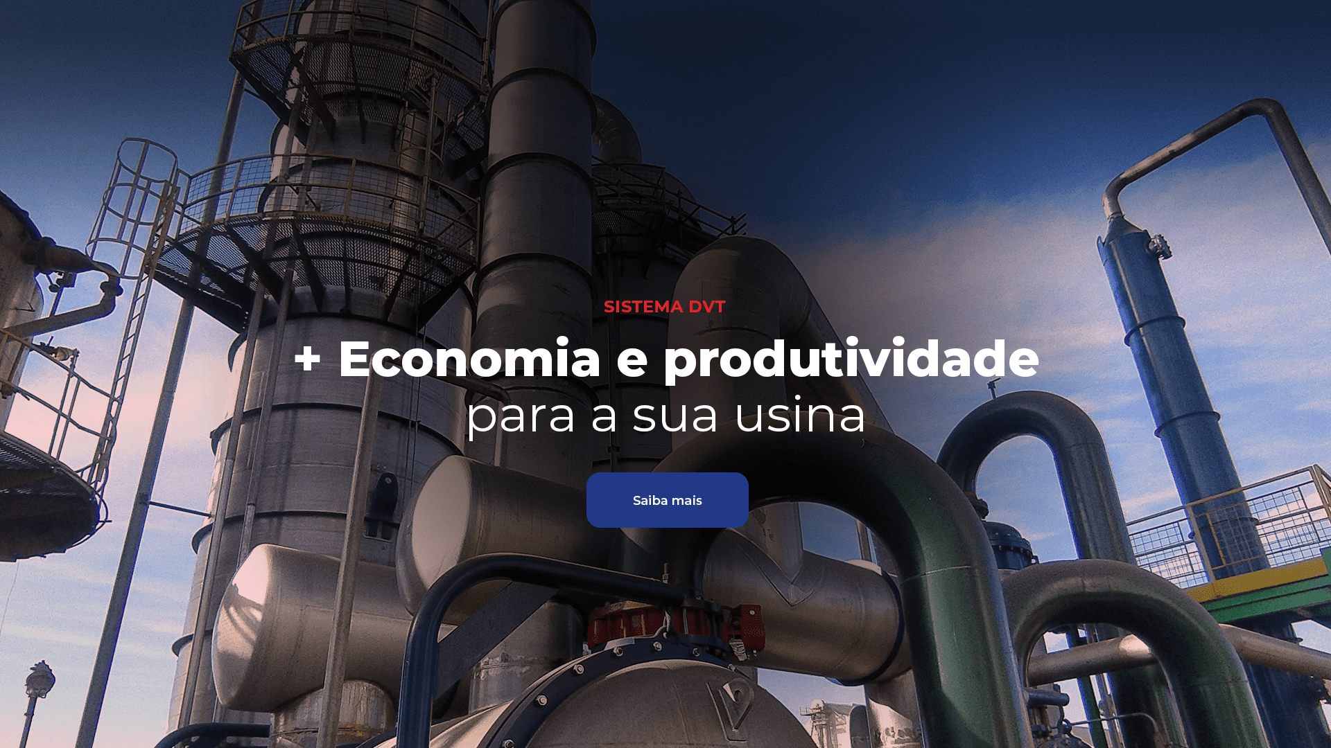 + Econimia e produtividade para sua usina